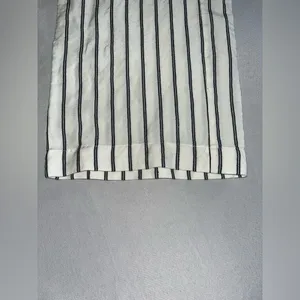 J Jill White w/Black Stripes Wide Legged Pants thumbnail 5