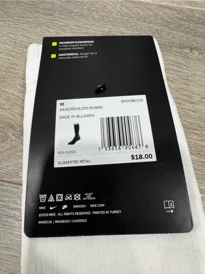 NWT Nike Knee Length Soccer Socks thumbnail 4