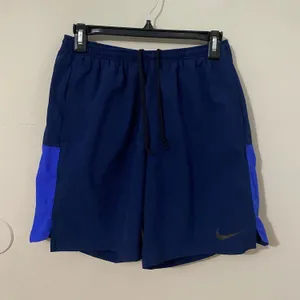 Nike Men’s Navy Blue Athletic Shorts thumbnail 1