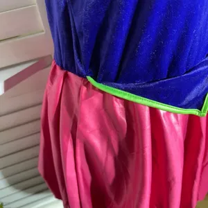 Mad Hatter Dress Alice in Wonderland Costume whimsical fairy kidcore dollcore XL thumbnail 6