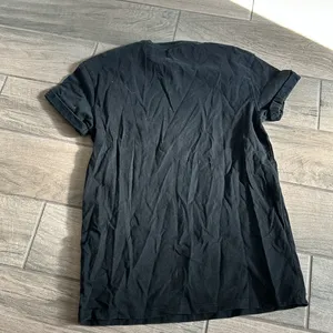 Top man cuffed short sleeve tshirt Black Size XS thumbnail 4