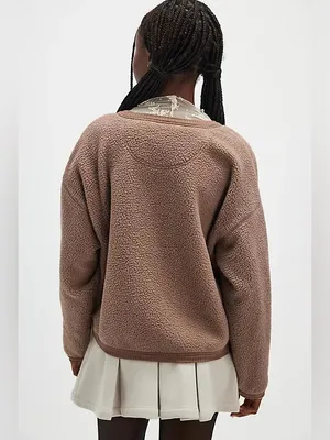 Free people Hug Me Sherpa Cardigan thumbnail 2
