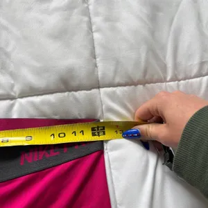 Nike Pro Dri-FIT Women Pink Cropped‎ Leggings Capri Athletic Pants XS Running thumbnail 3