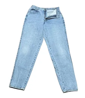 Lawman High Rise Tapered Leg Vintage 90s 100% Cotton Acid Wash Jeans 13 thumbnail 2