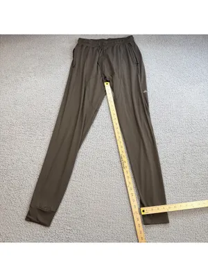 Alo Yoga Women's Brown Performance Jogger Pants Small 26x29 Stretch Yoga Pocket thumbnail 4