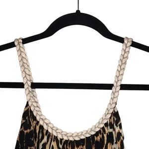 NWT‎ Azz Leopard Print Maxi Dress Small Brown thumbnail 2