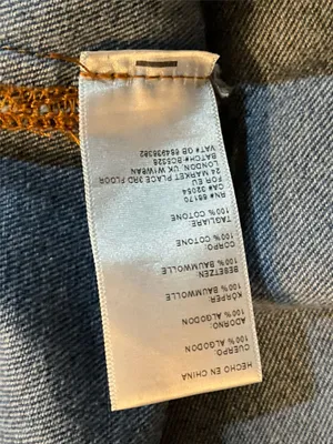 Anthropologie Maeve lace up shoulders denim dress thumbnail 12