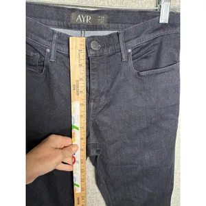 AYR Size 28 Womens Jeans Dark‎ Blue W114 B02 Stretch Zip Button thumbnail 5