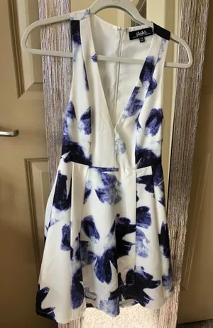 Lulus Floral Formal Dress thumbnail 5