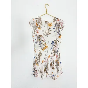 Reformation Deven Floral Print Ruffle Sleeve Mini Dress Feminine Coquette Chic thumbnail 14