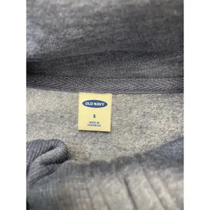 Old Navy Quarter Zip Pullover Womens Small Blue‎ Mock Neck Fleece Sweatshirt thumbnail 2