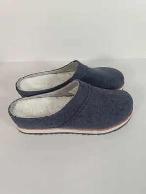 Merrell Womens Juno Clog Wool & Fur Blue Clogs Slip On Comfy Winter Size 10 thumbnail 3