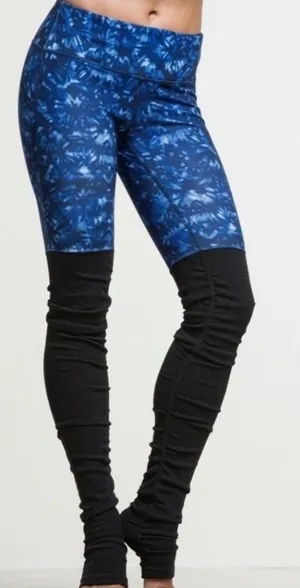 NWT new blue black ALO yoga goddess legging xxs xs women’s thumbnail 1