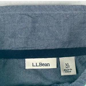 L.L.Bean Women XL Quarter Snap Pullover Coastal Preppy Fleece Teal‎ Blue Green thumbnail 6