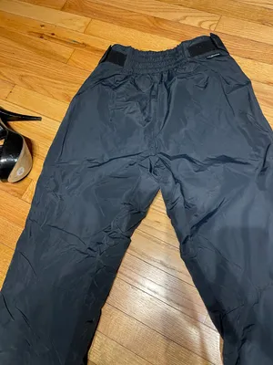 Columbia Snow pants skipants Zip side full length winter sports outdoor active athletic Bibs thumbnail 5