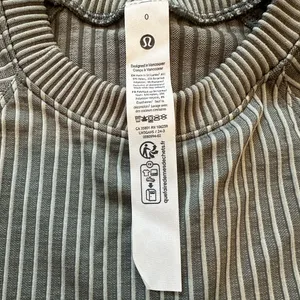 Lululemon Restless Pullover Top Seamless Athleisure Run Activewear Casual thumbnail 2