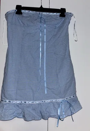 Lucki Clover Dress Sky to Moon Blue Gingham Dress thumbnail 1