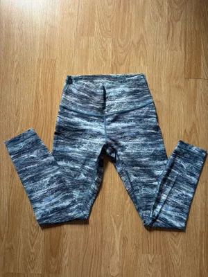 Lululemon Wunder High Rise Under 7/8 Leggings Aerial Drift Multi Yoga Sporty 6 thumbnail 3