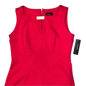 NEW Laundry by Shelli Segal Candy Pink Bodycon Sleeveless Dress thumbnail 4