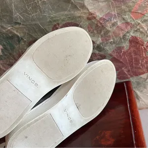 Vince Warren Grey Suede Platform Slip On Sneakers 8.5 thumbnail 5
