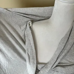 ALO YOGA Double Drape Front Long Sleeve Cardigan Top Size Medium thumbnail 5