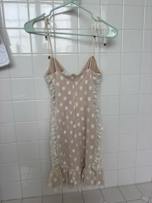 Selfie Leslie White Lace Mini Dress XS thumbnail 4