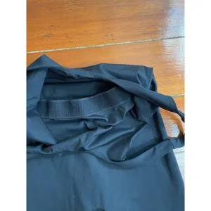 Girlfriend Collective Bike Unitard Black Medium Compressive Romper Built In Bra thumbnail 5