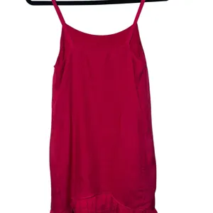 Alice + Olivia Pink 100% Silk Ruffle Hem‎ Mini Slip Dress Size S 83656643 thumbnail 2