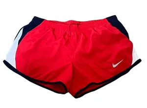 Nike Women's Dri-FIT Tempo Running Shorts Red Size M Activewear thumbnail 1