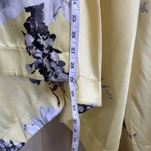 Speechless Yellow Floral High Low Dress Size 5 Spaghetti Strap Prom Formal Satin thumbnail 15