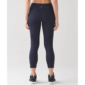 Lululemon All The Right Places Crop II 23" Leggings 4 Midnight Navy Luxtreme thumbnail 2