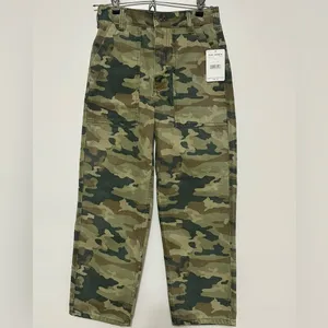 Free People We The Free Remy Camo Cropped Jeans NWT Sz 24 Camouflage thumbnail 5