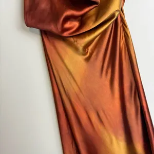 NWT ZARA Drape Satin Midi Dress Sz XS thumbnail 8