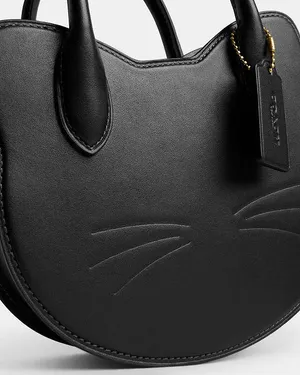 Coach Halloween Cat Crossbody Bag NWT CW615 Black Multi thumbnail 11