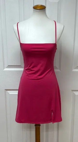 Garage Red Sleeveless Back Lace-Up Dress = Size‎ S. thumbnail 1