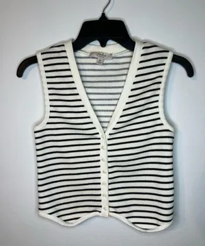 Striped vest tank Multiple Size XS thumbnail 1