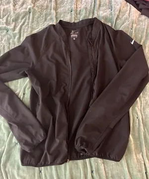Nike Black Dri-Fit Jacket Zip-Up thumbnail 1