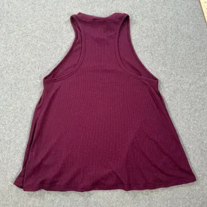 Free People Ribbed High Neck Tank Top Women's X-Small Purple Sleeveless Swing thumbnail 8