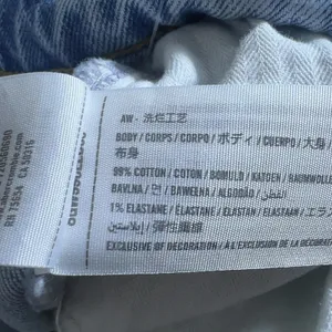 Abercrombie & Fitch 90s Straight Ultra High Rise Distressed Jeans Blue Size 37 thumbnail 6