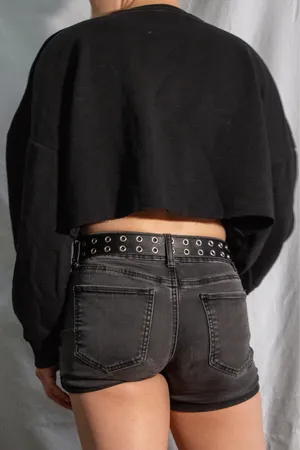 Playboy Missguided Cropped Crewneck Sweatshirt x thumbnail 2