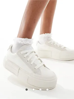 CONVERSE cruise low top platform lace up shoes sneakers women’s 8.5 new thumbnail 1