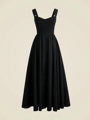J. Crew Sweetheart tank dress with poplin skirt thumbnail 5