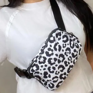 Iris & Rainbow Original Iris Crossbody Bag, Black/White Leopard - NWOT thumbnail 1