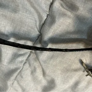 Black Brown Silver Metal Chain Link Ornate Dual Sided Belt Statement Festival thumbnail 16