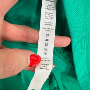 Lululemon 14 Dance Studio Mid Rise Pant Full Length Kelly Green Stretch Athletic thumbnail 8