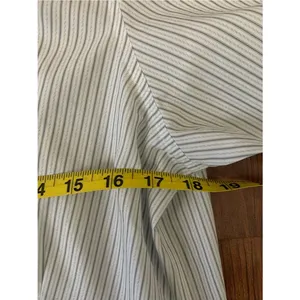 Brooks Brothers Preppy Pima Cotton Long Sleeve Pinstripe Shirt Nautical Coastal thumbnail 7