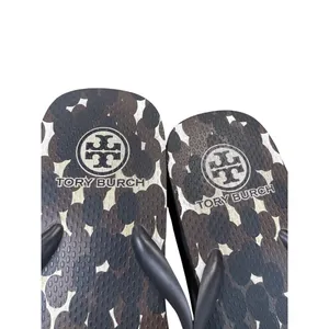 Tory Burch wms black cameo spring summer sandals sz 8 SKU 9892 thumbnail 8