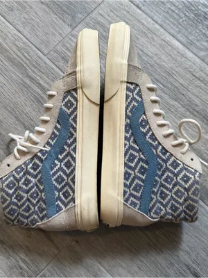 VANS Sk8-Hi Reissue Mens 8 Women's 9.5 California Italian Weave Chakana Tribal thumbnail 6