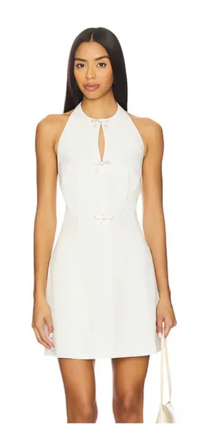 Steve Madden Juvia Dress in Antique White thumbnail 1