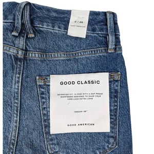 Good American‎ Good Classic Raw Hem Jeans 0/25 NWT thumbnail 6